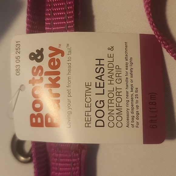 Boots & Barkley Dog Reflective Comfort Dog Leash Boots And Barkley